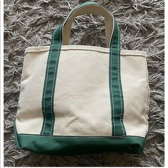 LL Bean Small Boat and Tote Canvas Bag - Picture 3 of 7